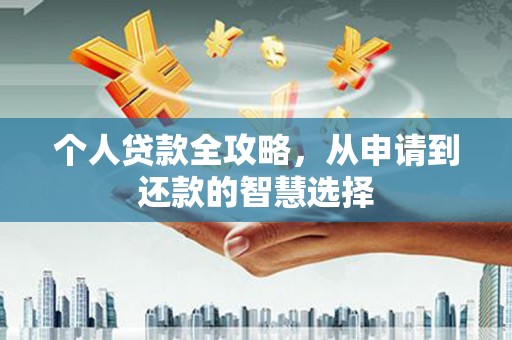 罗山个人贷款全攻略，从申请到还款的智慧选择
