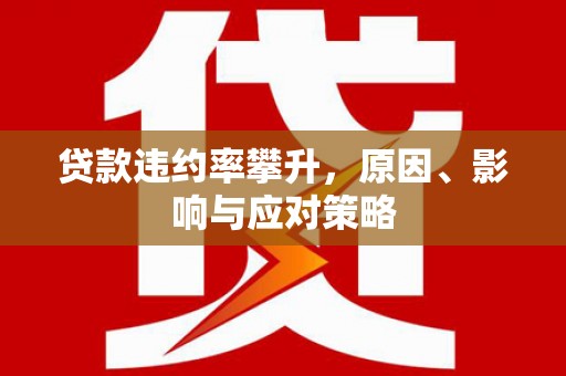 罗山贷款违约率攀升，原因、影响与应对策略