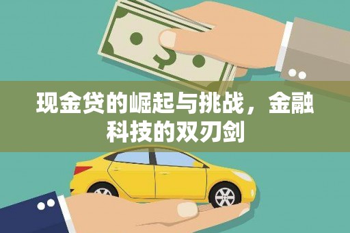 罗山现金贷的崛起与挑战，金融科技的双刃剑