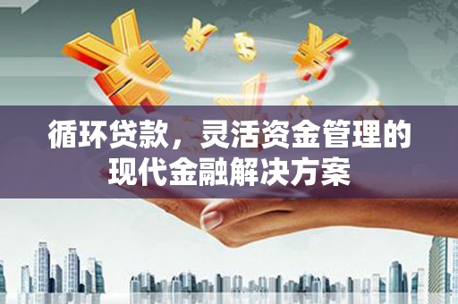 罗山循环贷款，灵活资金管理的现代金融解决方案