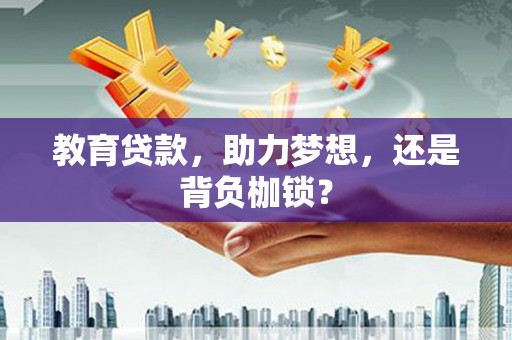 罗山教育贷款，助力梦想，还是背负枷锁？