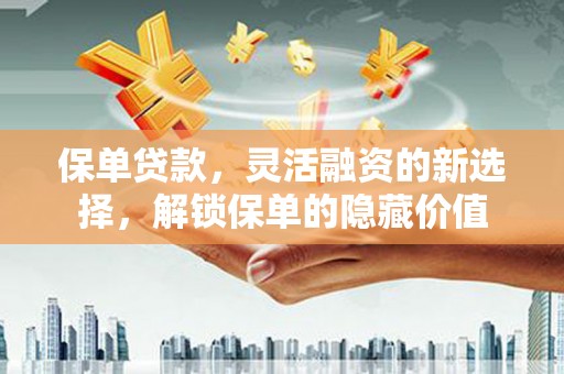 罗山保单贷款，灵活融资的新选择，解锁保单的隐藏价值