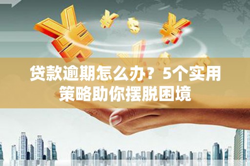 罗山贷款逾期怎么办？5个实用策略助你摆脱困境