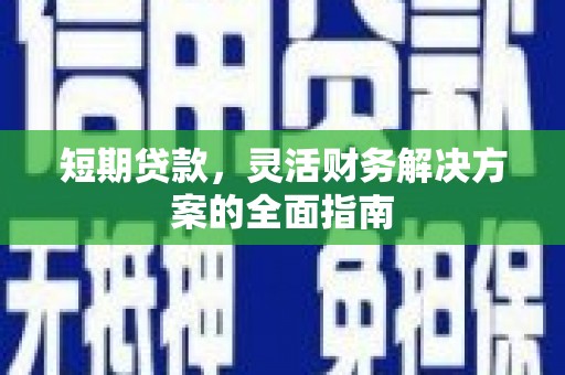 罗山短期贷款，灵活财务解决方案的全面指南