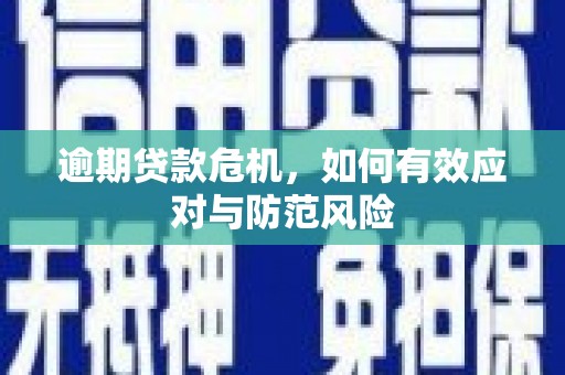 罗山逾期贷款危机，如何有效应对与防范风险