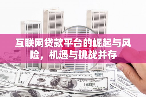 罗山互联网贷款平台的崛起与风险，机遇与挑战并存