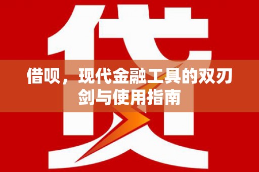 罗山借呗，现代金融工具的双刃剑与使用指南