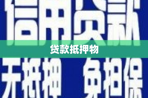 罗山贷款抵押物
