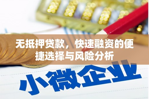 罗山无抵押贷款，快速融资的便捷选择与风险分析