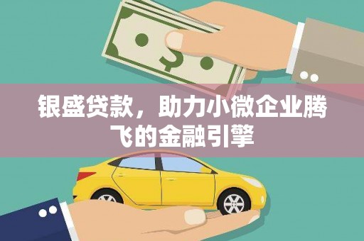 罗山银盛贷款，助力小微企业腾飞的金融引擎