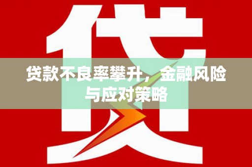 罗山贷款不良率攀升，金融风险与应对策略