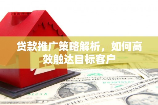 罗山贷款推广策略解析，如何高效触达目标客户