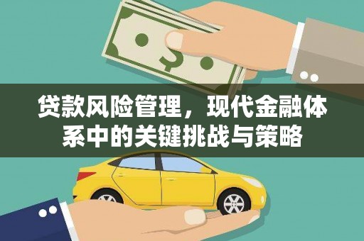 罗山贷款风险管理，现代金融体系中的关键挑战与策略
