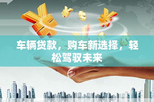 罗山车辆贷款，购车新选择，轻松驾驭未来