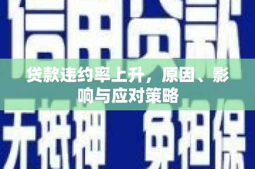 罗山贷款违约率上升，原因、影响与应对策略
