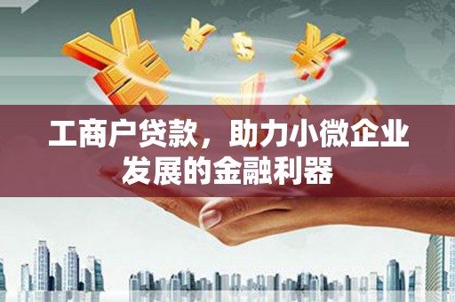 罗山工商户贷款，助力小微企业发展的金融利器