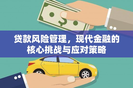 罗山贷款风险管理，现代金融的核心挑战与应对策略