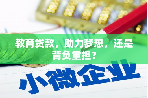 罗山教育贷款，助力梦想，还是背负重担？