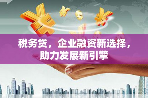 罗山税务贷，企业融资新选择，助力发展新引擎