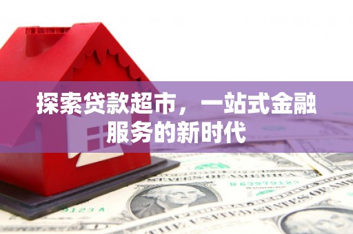 罗山探索贷款超市，一站式金融服务的新时代