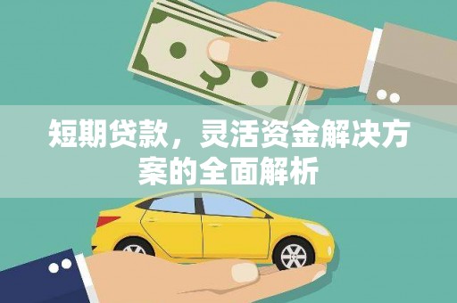 罗山短期贷款，灵活资金解决方案的全面解析