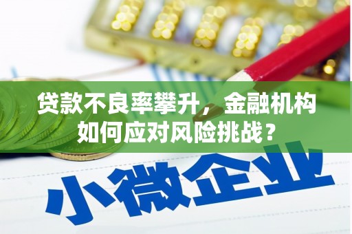 罗山贷款不良率攀升，金融机构如何应对风险挑战？