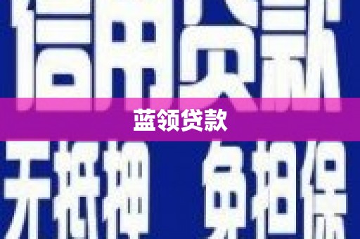 罗山蓝领贷款
