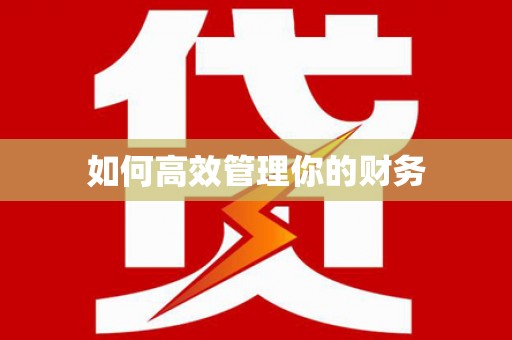 罗山如何高效管理你的财务