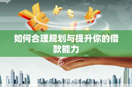 罗山如何合理规划与提升你的借款能力