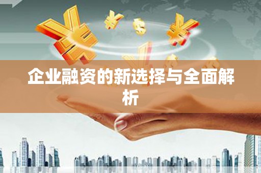 罗山企业融资的新选择与全面解析